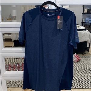 Navy Blue Men’s Fitted Under Armour Shirt